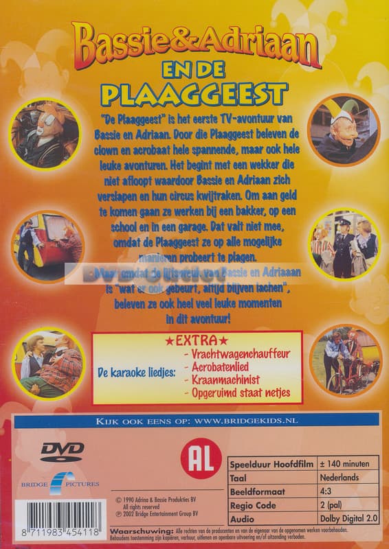 Bassie & Adriaan - En de plaaggeest (DVD)