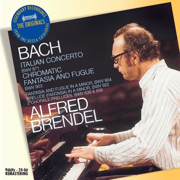 Alfred Brendel - J.S. Bach: Italian Concerto | Chromatic | Fantasia and Fugue (CD)