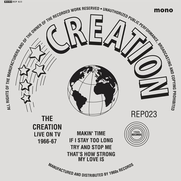 The Creation - Live on Radio & TV 1966-1967 (7" Single)