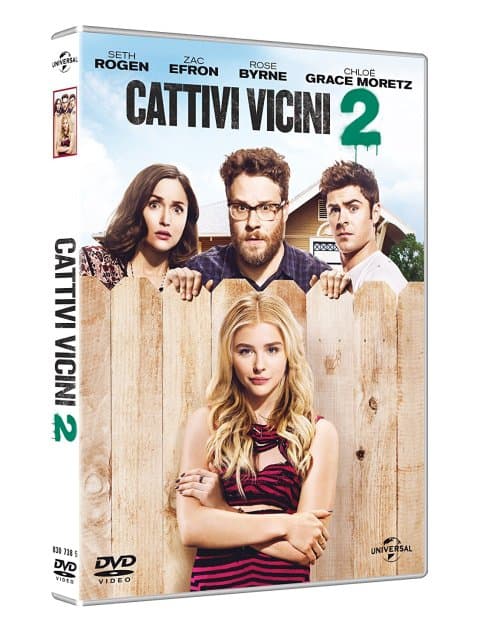 Rogen,efron,byrne,moretz,barinholtz,clemons,franco,carmichael,plasse - Cattivi Vicini 2