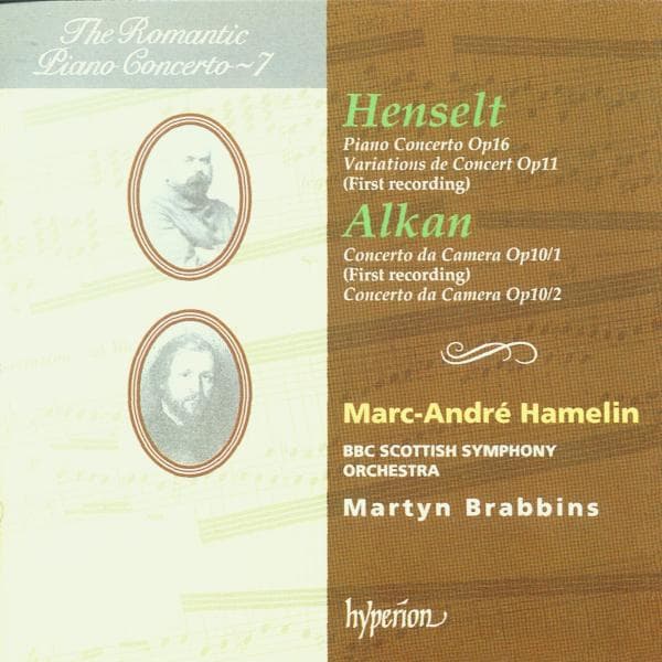 Marc-André Hamelin, BBC Scottish Symphony Orhestra - Alkan | Von Hensvelt: Romantic Piano Concerto Vol. 7 (CD)