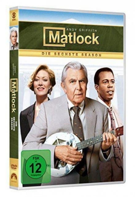 Clarence Gilyard,jr.,nancy Stafford,andy... - Matlock-season 6 (6 Discs)