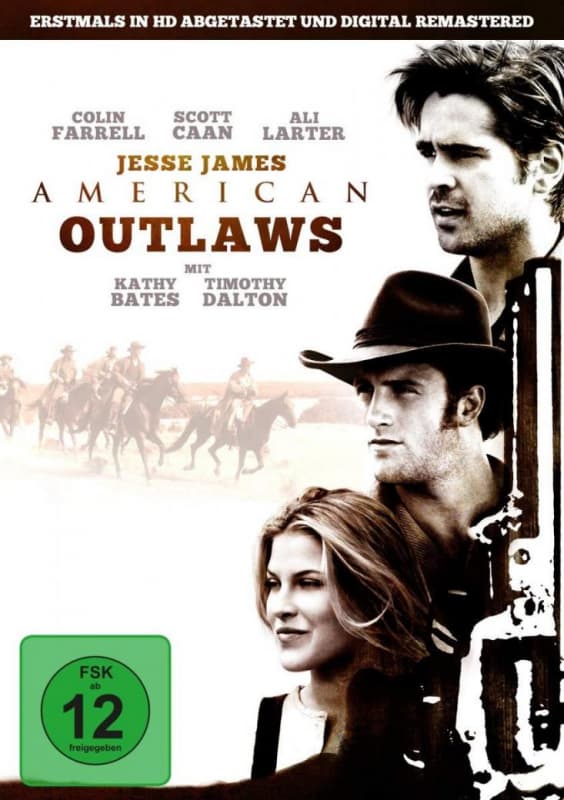 Colin Farrell/scott Caan/gabriel Macht - American Outlaws - Jesse James (uncut Kinofassung)