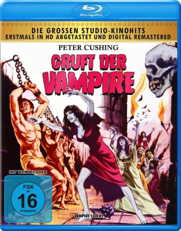 Cushing,peter/pitt,ingrid/addams,dawn - Gruft Der Vampire-kinofassung (in Hd Neu Abgetas