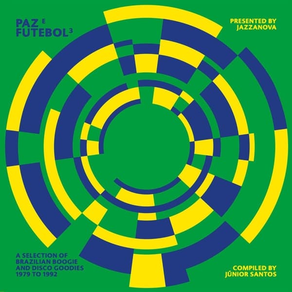 Various Artists - Paz E Futebol 3 (A Selection Of Brazilian Boogie And Disco Goodies From 1979 To 1992) (Compiled By Junior Santos) (LP)