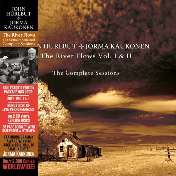 John Hurlbut & Jorma Kaukonen - The River Flows Vol. I & II (The Complete Sessions) (2 CD) (Limited Edition)