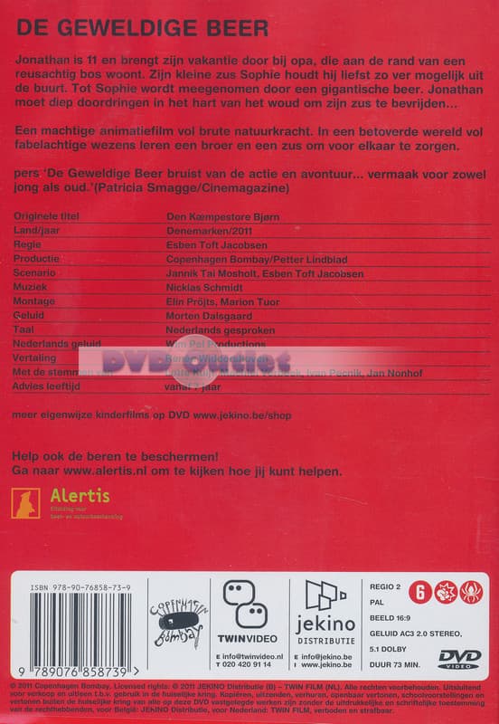 Geweldige Beer  (DVD) (NL-Only)