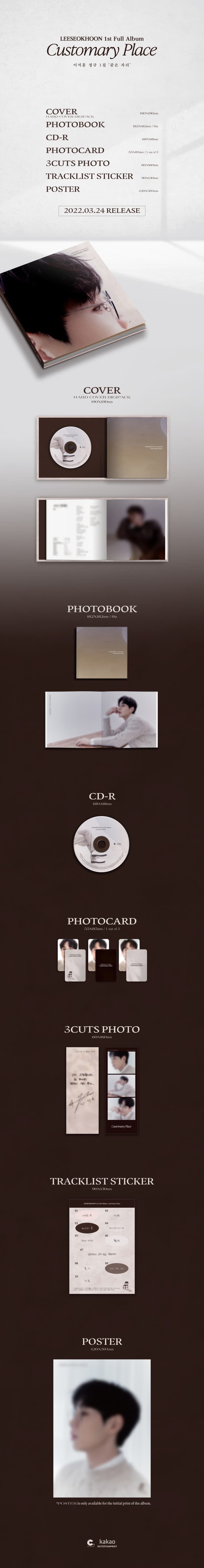 LEE SEOKHOON - Customary Place