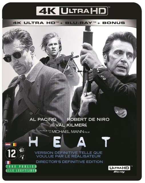 Heat (4K Ultra HD Blu-ray) (Import geen NL ondertiteling)