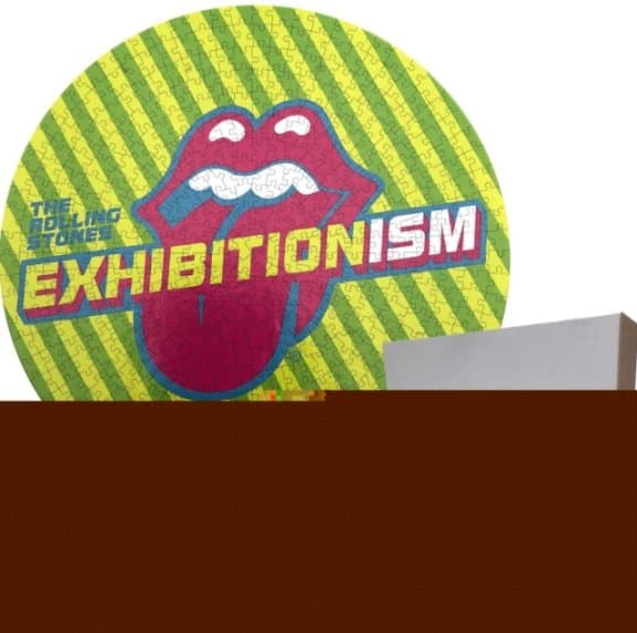 Rolling Stones - Rolling Stones Exhibitionism Round 500 Piece Jigsaw Puzzle (Jigsaw Puzzle)