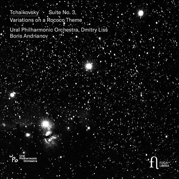 Ural Philharmonic Orchestra, Dmitry Liss, Boris Andrianov - Tchaikovsky: Suite No. 3 & Variations On A Rococo Theme (CD)