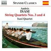 Isasi Quartet - Isasi: String Quartets Nos. 3 & 4 (CD)
