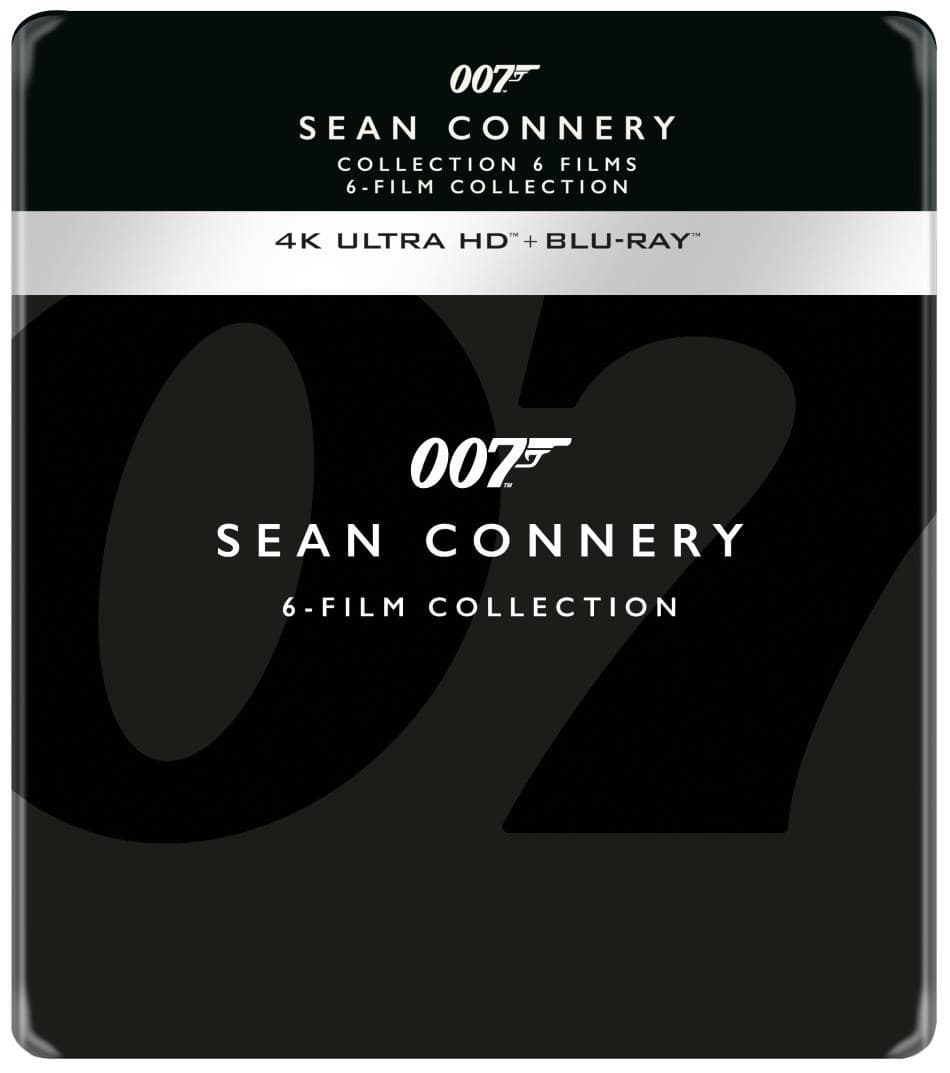 James Bond - Sean Connery Collection (4K Ultra HD Blu-ray) (Steelbook)