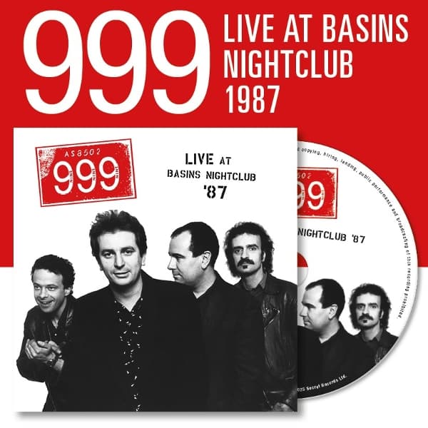 999 - Live At The Basins Nightclub 87 (CD)