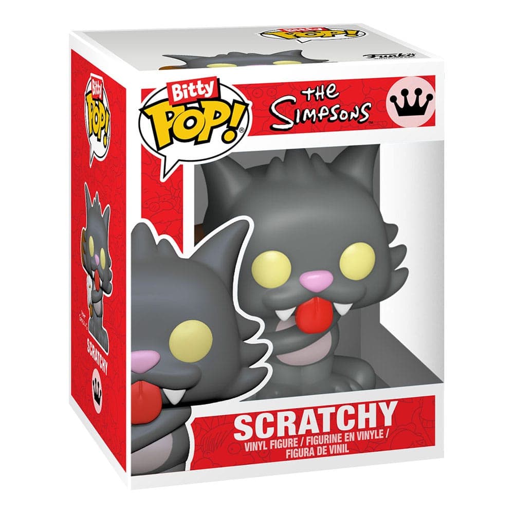 Simpsons: Funko Bitty Pop - Scratchy 4Pk