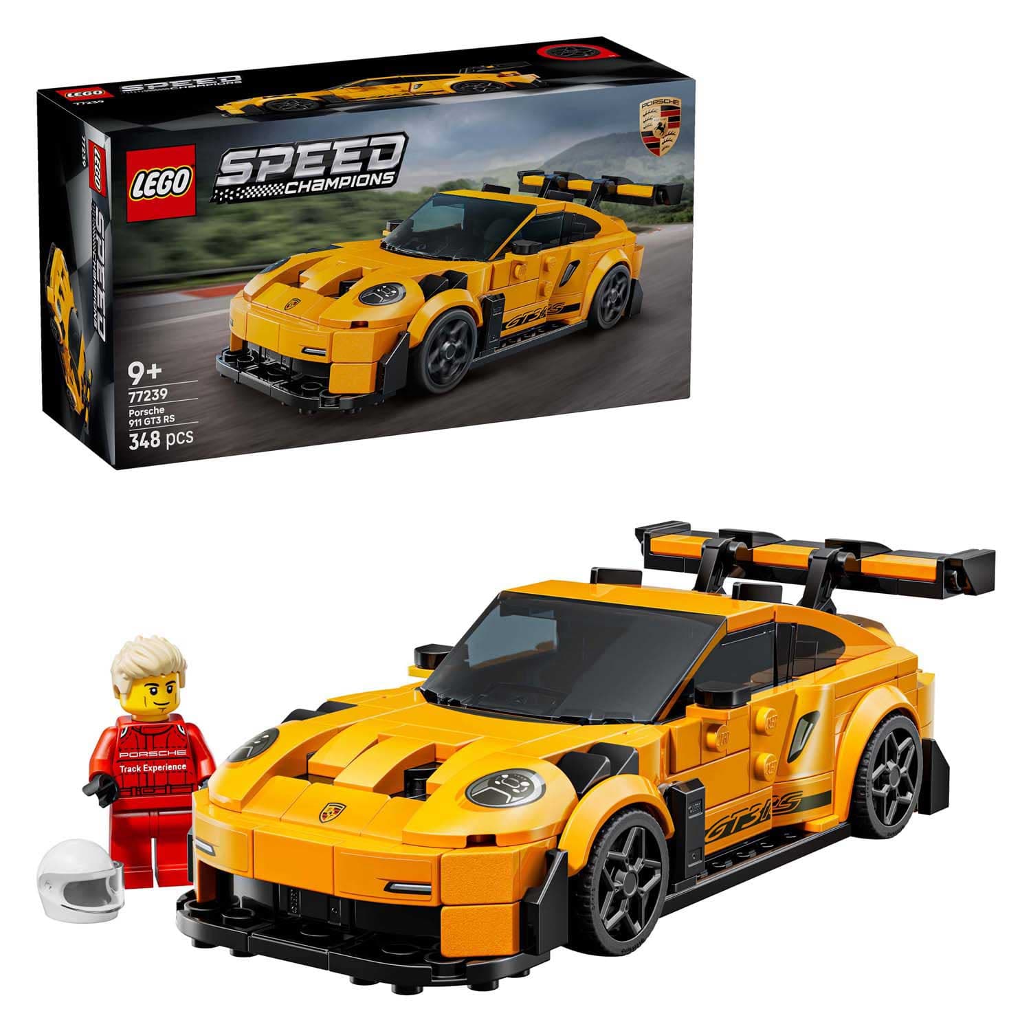 LEGO Speed Champions 77239 Porsche 911 GT3 RS supercar