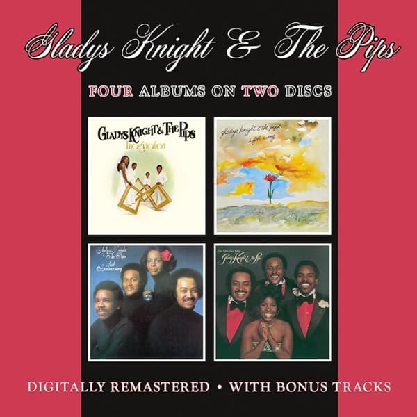 Gladys Knight & The Pips - Imagination / I Feel A Song / 2nd Anniversary / The One And Only (2 CD) (4 Albums)