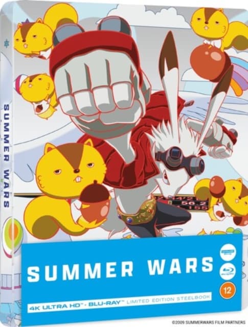 Summer Wars Steelbook 4k Uhd + Bluray (Import)