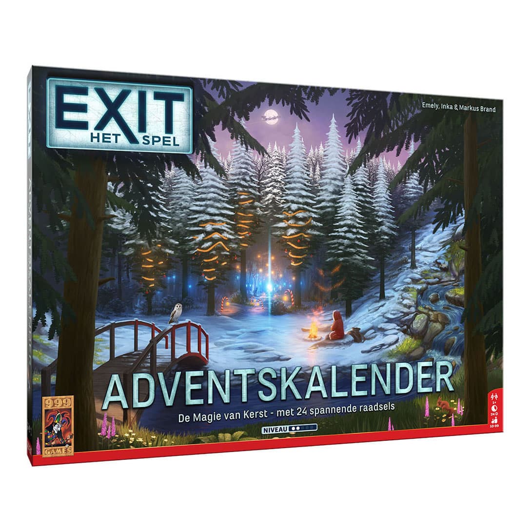 999 Games EXIT Adventskalender De Magie van Kerst