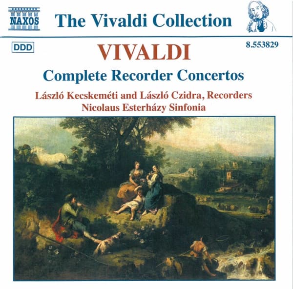 Nicolaus Esterházy Sinfonia, László Kecskeméti, László Czidra - Vivaldi: Complete Recorder Concertos (CD)