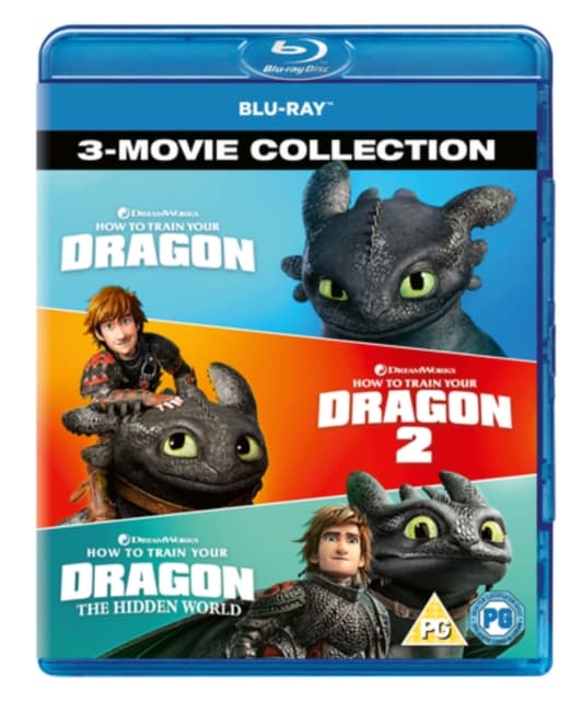 How To Train Your Dragon 1-3 Movie Collection (Import)