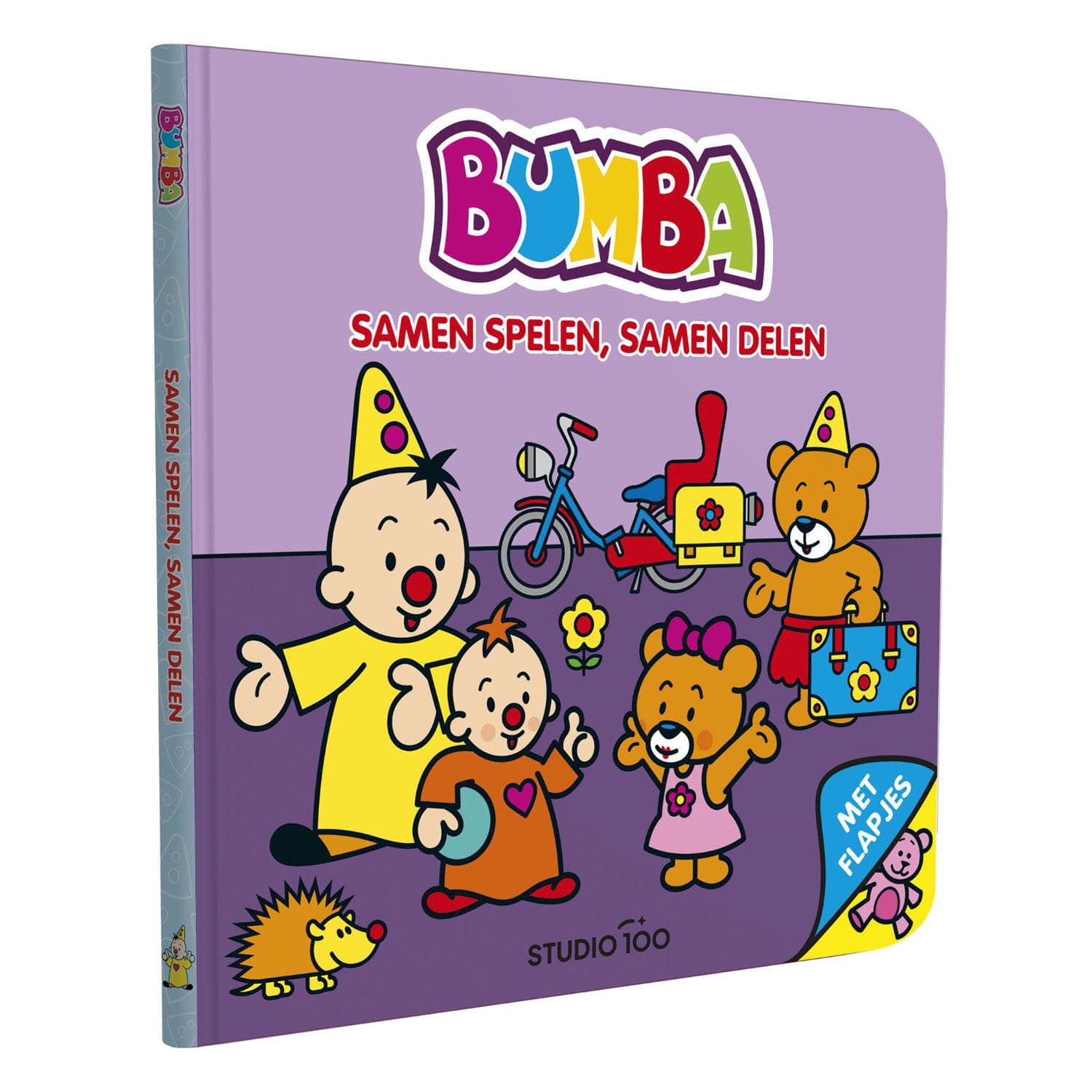 Bumba Kartonboek met Flapjes - Samen spelen, samen delen