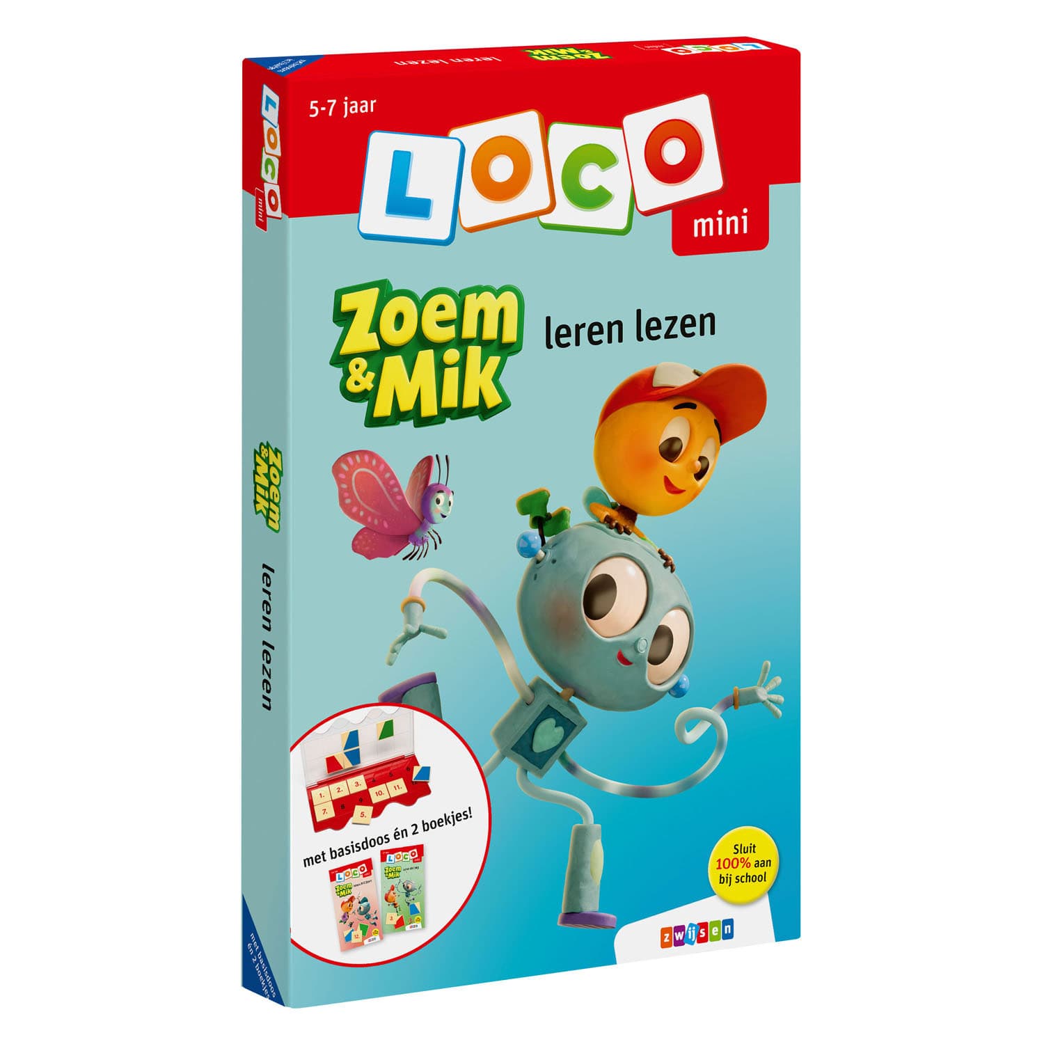 Loco Mini - Zoem & Mik Leren Lezen (5-7 jaar)